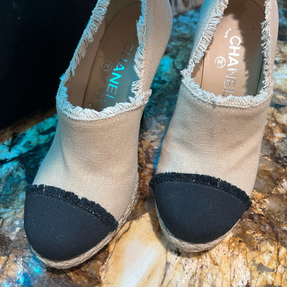 Chanel booties!